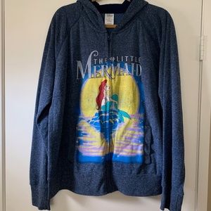 Little Mermaid Zip Up